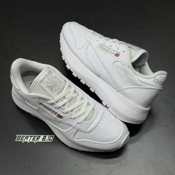 554 - Giày thể thao Reebok Classic Leather trắng - GY0953
