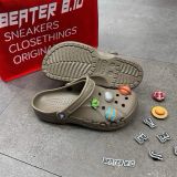 Giày Sandal Clog Unisex Crocs Baya - Khaki - 10126-2V3 - 932