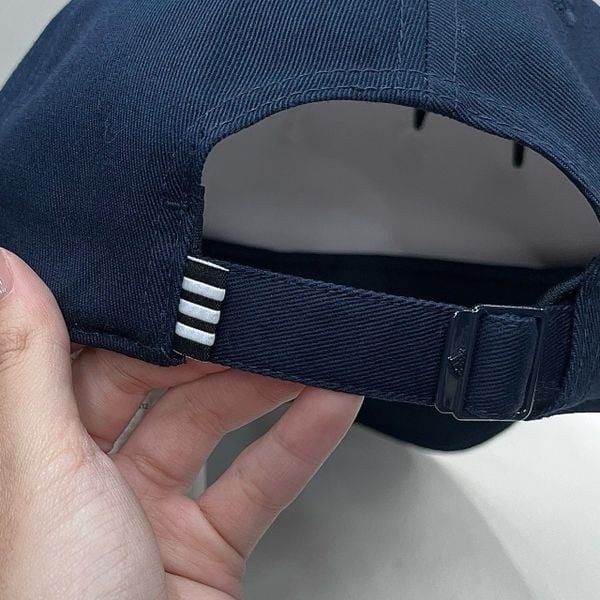 Mũ Nón Adidas Cotton Baseball Cap Legend Ink White - FQ5270 - 1185