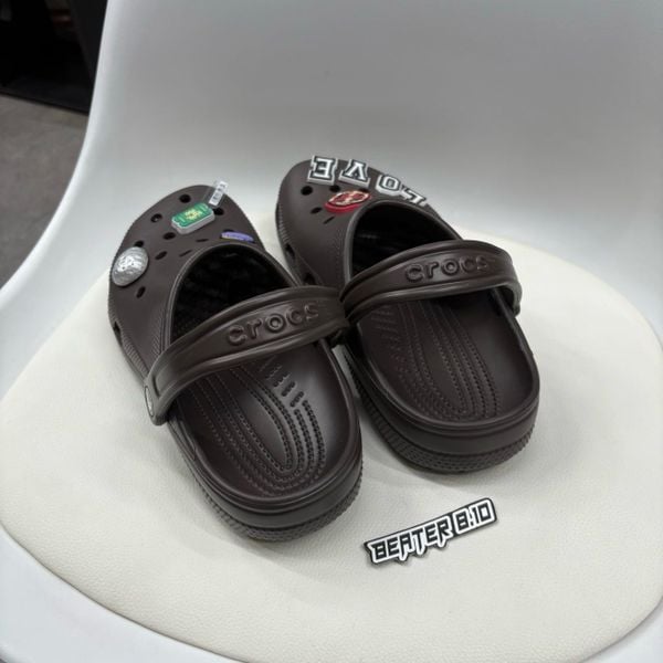 Dép Crocs Classic Clog ‘Coffee’ 10001-21Q - 1173