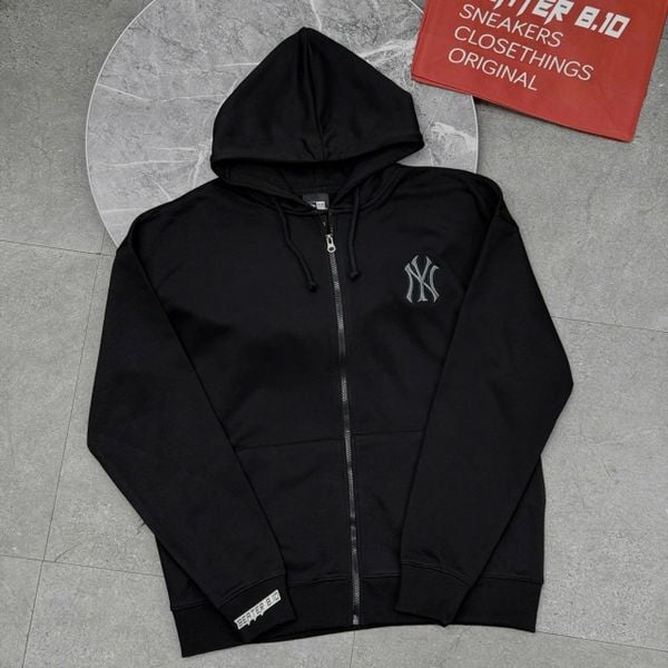 1014 - Áo Khoác Zip New Era New York Yankees Monogram Bandana Black - 17294469