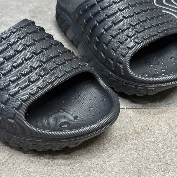 923 - Dép Adidas Adilette Blackout Grid - Stone Camo Slide