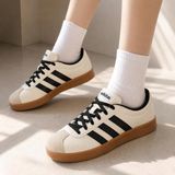 Giày Thể Thao Adidas VL Court Base Crystal Sand - JR6912 -1202