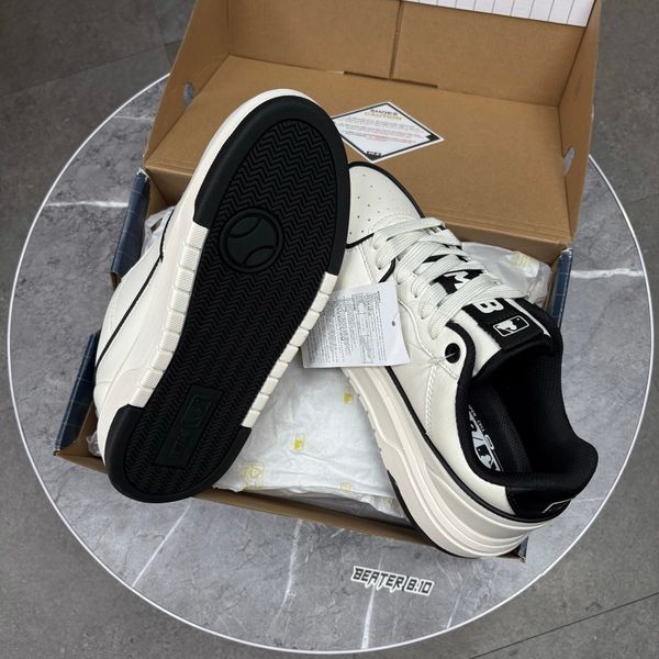 116 - Giày MLB Chunky Liner New York Yankees White Black - 3ASXCA12N-50WHS