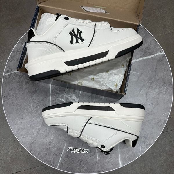 708 - Giày MLB Chunky Liner Basic SL New York Yankees White - 3ASXCBS4N-50WHS