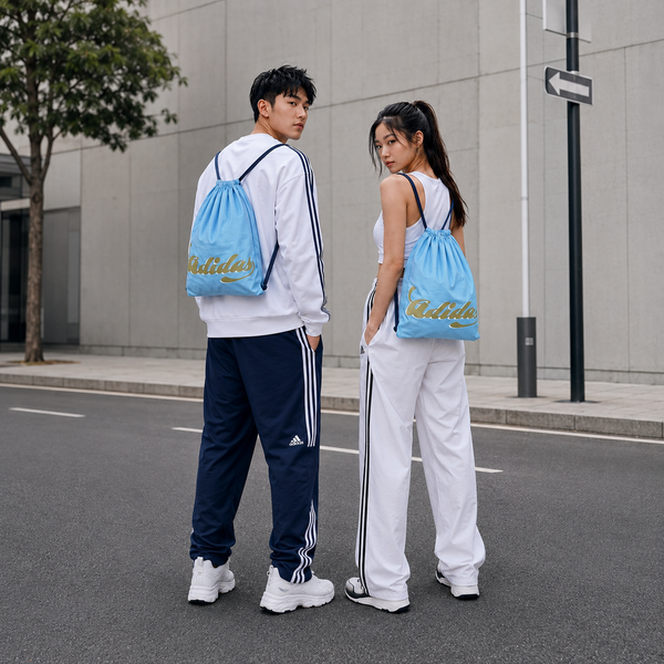 Túi Rút Adidas Tiro Graphic Gym Sack Icey Blue - KD9884 - 1442