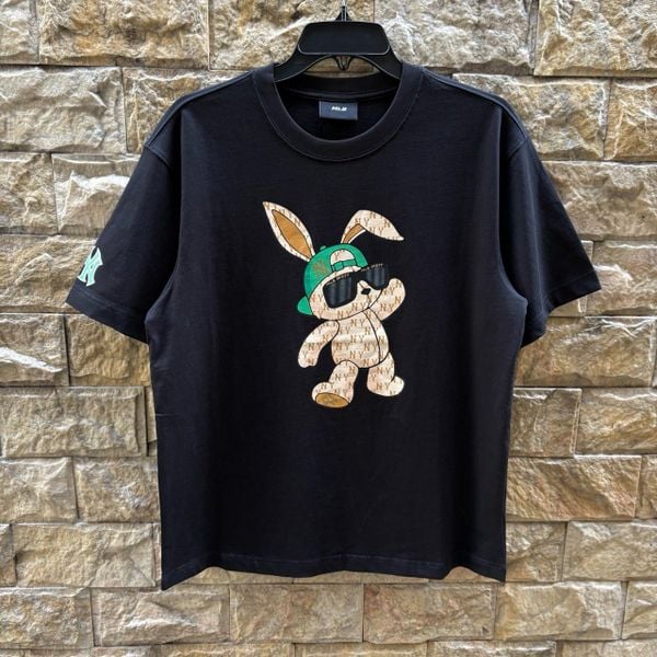 279 - Áo MLB Rabbit Short Sleeve NY Yankees Black - 3ATSQ0131-50BKS