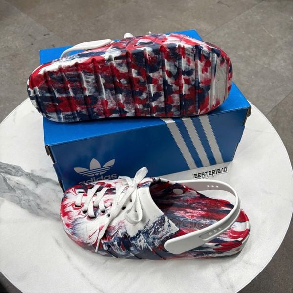 889 - Dép Adidas Adilette Clog 2.0 Tiedie Sample