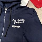 965 - Áo Khoác Zip New Era New York Los Angeles Dodgers Navy - 17224369