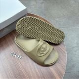 915 - Dép Adidas Adilette Lite Slides Trefoil Logo Brown Beige