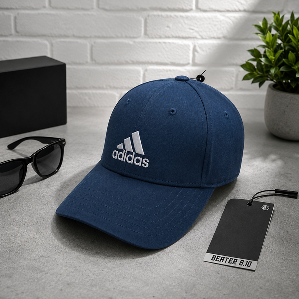 Mũ Nón Adidas Baseball Cap Crew Navy White - GM6273 - 1186
