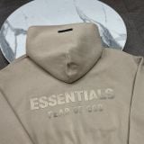 1027 - Áo Hoodie Fit Fleece Zip Up Fear of God Essentials Classic 'Timber' 2025 - 192SP254781F