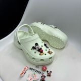 Giày Clog Nữ Crocs Classic Platform - Mint Tint - 206750-3YF - 1137