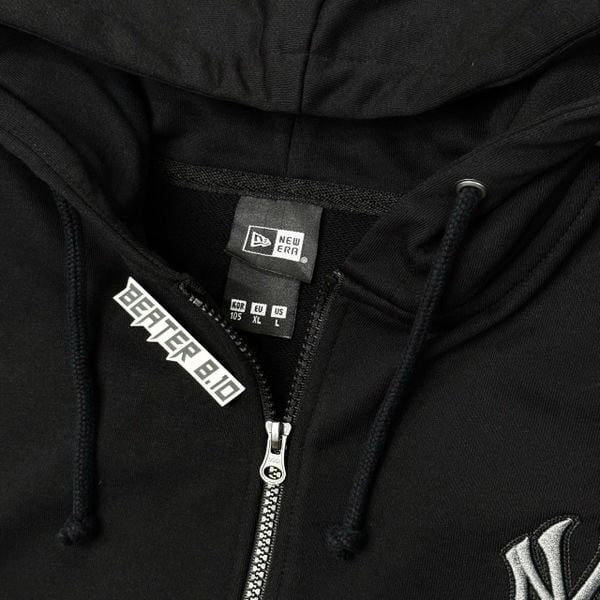 1014 - Áo Khoác Zip New Era New York Yankees Monogram Bandana Black - 17294469