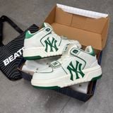 389 - Giày MLB Chunky Liner Mid New York Yankees Green - 3ASXLMB3N-50GNS