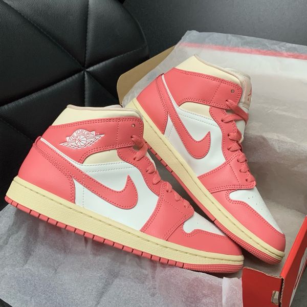 Giày Air Jordan 1 Mid Strawberries Cream - BQ6472-109 - 631