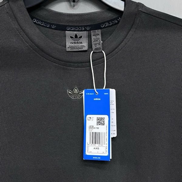 Áo Thun Adidas Unisex Washed Black - JI5729 - 1200