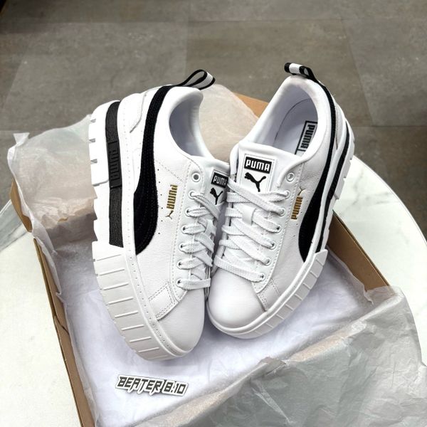 Giày Puma Mayze White Black - 381983-01- 1367