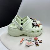 Giày Clog Nữ Crocs Classic Platform - Mint Tint - 206750-3YF - 1137