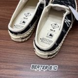 391 - Giày MLB Mule Playball Dia Monogram NY 'Black White' - 3AMUMDB2N-50BKS