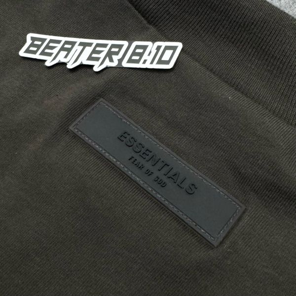 Áo Thun Fear Of God Essentials Off Black 2022 - 145