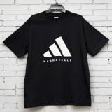 Áo Thun Unisex Adidas Basketball Black White - JX5575 - 1121