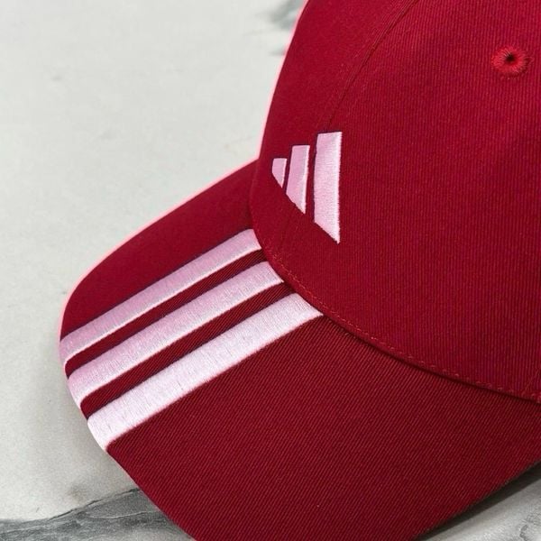 Mũ Nón Adidas Bóng Chày Logo 3 Sọc Clear Pink - KE5876 - 1447