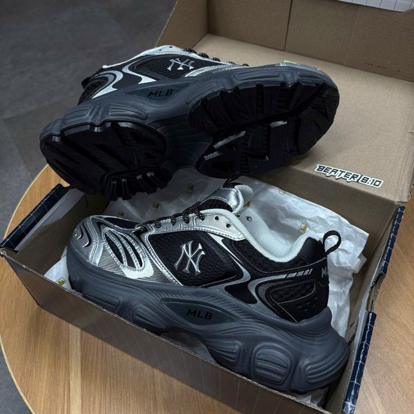 860 - Giày MLB Winner Chunky New York Yankees Black - 3ASHWD15N-50BKS