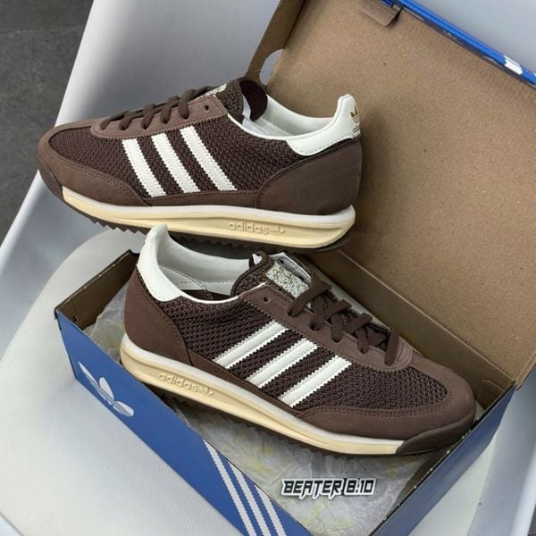 Giày Thể Thao Adidas Originals Nam SL 72 RS ' Warm Vanilla ' - JR8774 - 1097