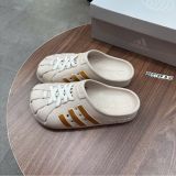 561 - Dép Sục Adidas Adilette Clogs màu kem vàng - GY1827