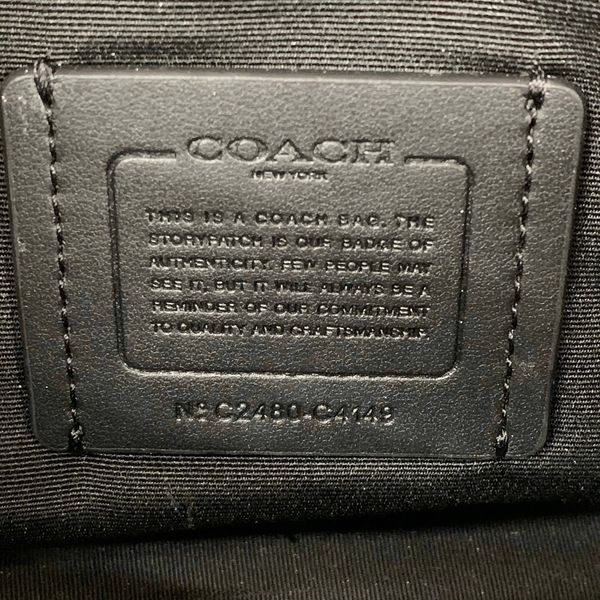 830 - Túi Đeo Chéo COACH Graham Crossbody Signature Canvas Khaki - C4149