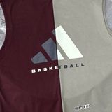 842 - Áo bóng rổ Adidas Sleeveless Màu Aurora Ruby - JD6133