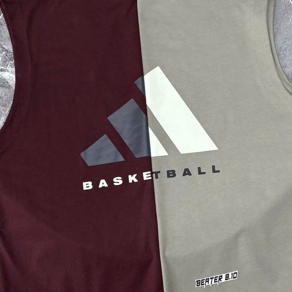 842 - Áo bóng rổ Adidas Sleeveless Màu Aurora Ruby - JD6133