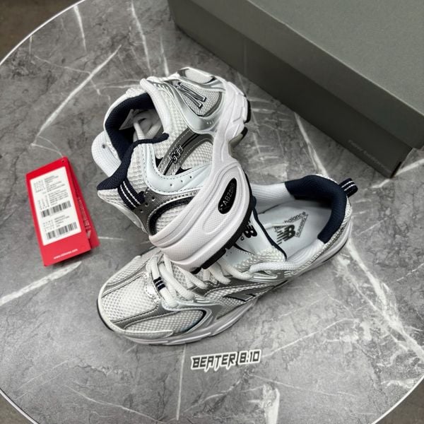 282 - Giày New Balance 530 Running White Navy - MR530SG
