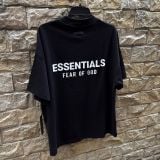 899 - Áo Fear of God Essentials Jersey Crewneck T-Shirt Black SS25 - 125HO244360F