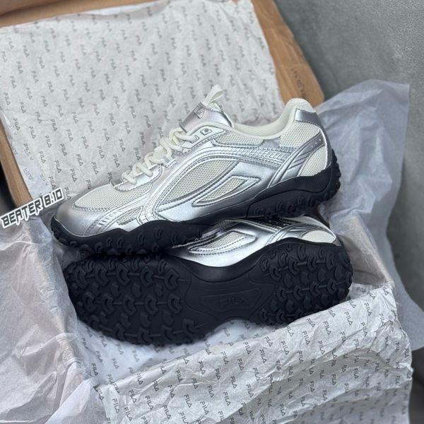 Giày Fila Echappe MS Metallic Silver White - 1XM02348G-063 - 1295