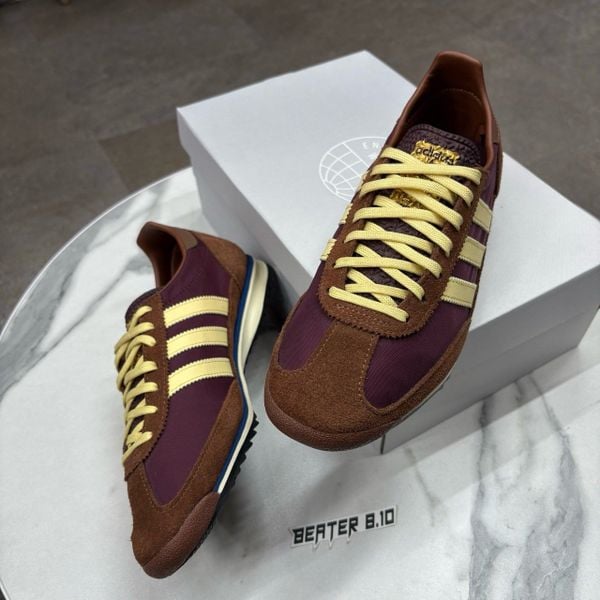 728 - Giày Adidas SL 72 RS Maroon Preloved Brown - IE3425