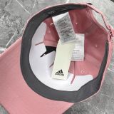 Mũ Nón Adidas Cotton Baseball Cap Wonder Mauve White - HD7235 - 1183