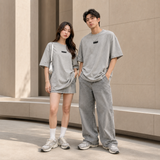 Áo Fear Of God Essentials 'Dark Heather Oatmeal' SS24 - 125SP244193F - 442