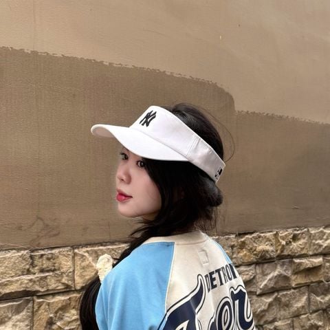 873 - Mũ Nón MLB Visor nửa đầu Basic Sun chơi Pickleball - 3ASC00123