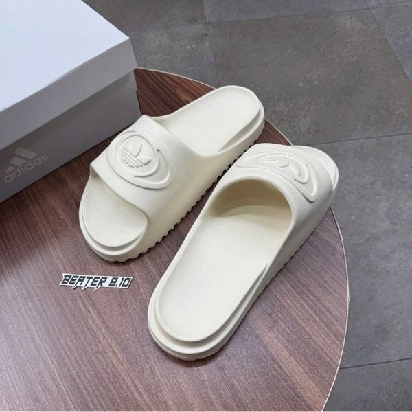 916 - Dép Adidas Adilette Lite Slides Trefoil Logo Cream White