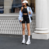 Quần Adidas Short Legging 3 Sọc Optime Essentials - JD6536 - 1188