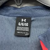 Áo Hoodie Under Armour Rush Woven 1/2 Zip Anorak Jacket 'Red Grey' - 1377183-044 - 1277