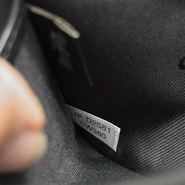 897 - Ví Coach Nam 3 In 1 Canvas Monogram Black Dáng Gập Vuông, Kèm Card Holder - CW380