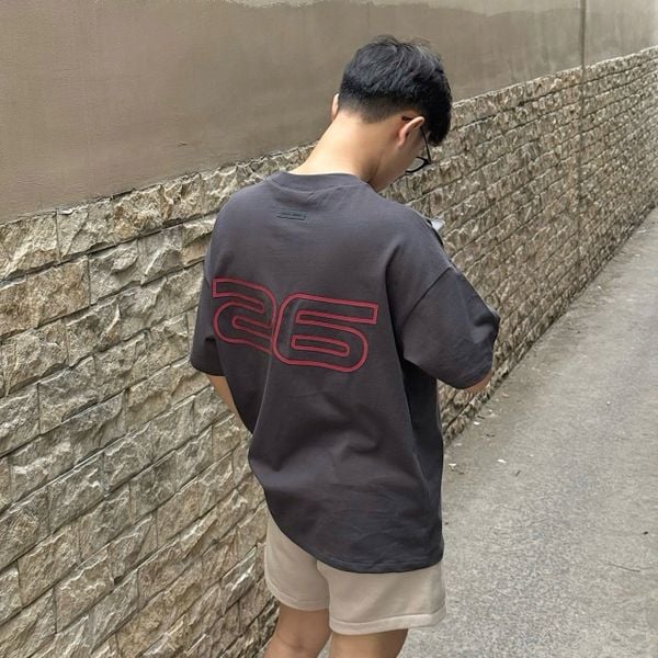1038 - Áo Fear of God Essentials 90's Tee Iron Grey Vintage - 785HO251431K