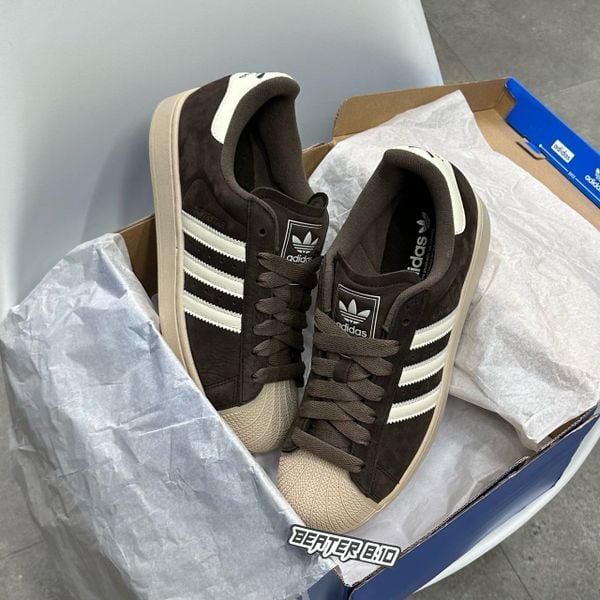 Giày Adidas Originals Nam Superstar II 'Aurora Coffee' - IH9314 - 1441