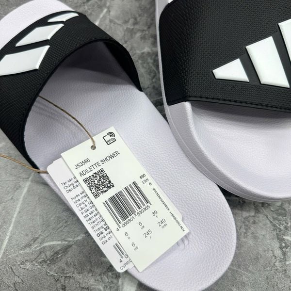 Dép Adidas Adilette Shower Slides Cloud White - JS3566 - 1373