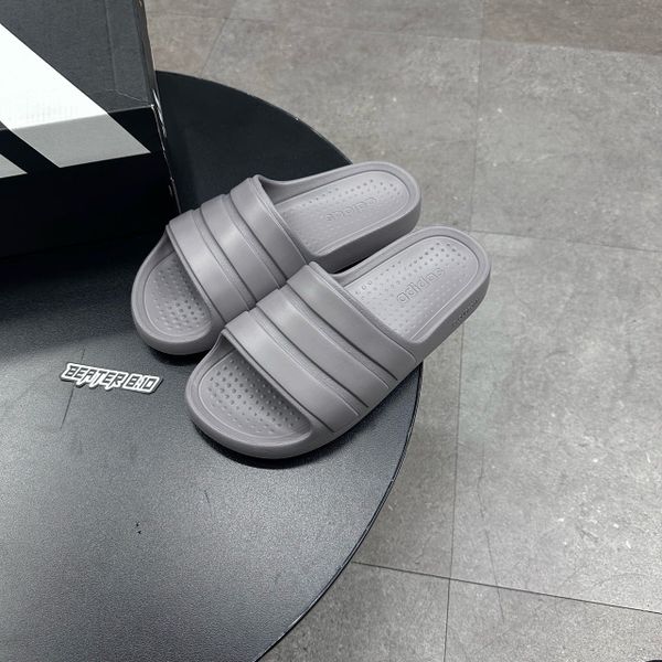 Dép Adidas Adilette Flow Slides Unisex Taupe Oxide - JP5680 - 1230