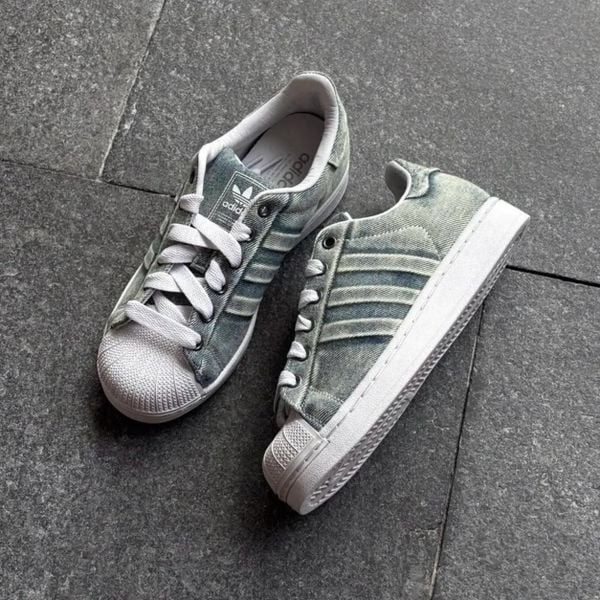 Giày Adidas Superstar 82 Washed Denim 