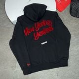 963 - Áo Khoác Zip New Era New York Yankees Black Red - 17224368